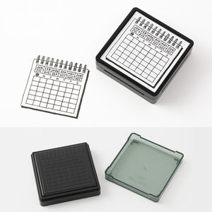 Midori Paintable Stamp - Calendar