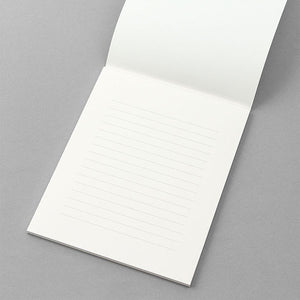 Midori MD Stationery - Horizontal Lined COTTON Blend Letter Writing Pad