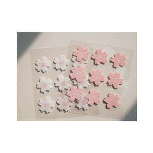 Suatelier Stickers - Plain Deco 1668 Plain 64 White Sakura