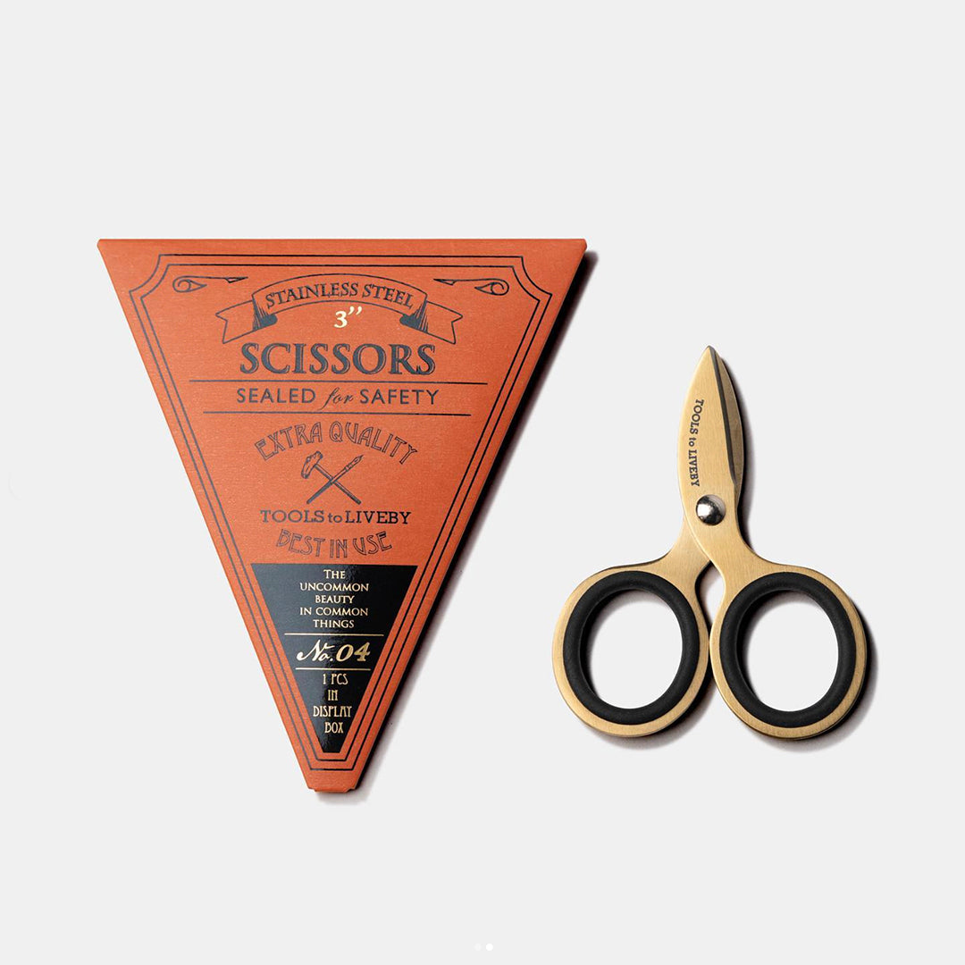 Tools To Liveby Scissors 3" - Gold