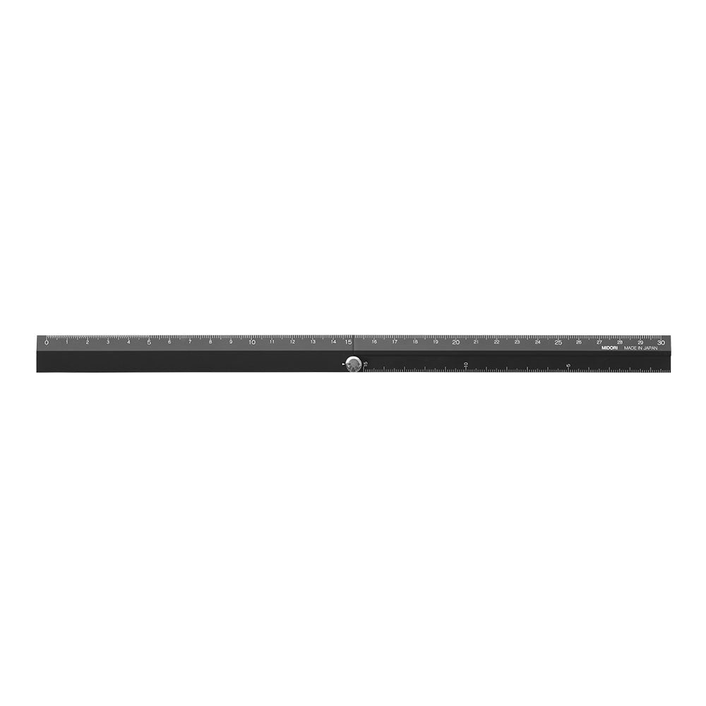 Multiple Rulers Midori Aluminum Multiple Ruler - Black - Paper Plus Cloth