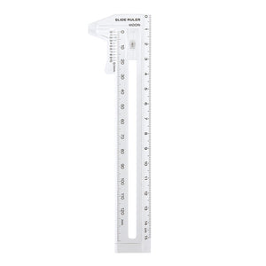 Midori CL Thickness Ruler - Clear