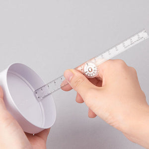Midori Multi Ruler - 16cm Clear