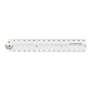 Midori Multi Ruler - 30cm Clear