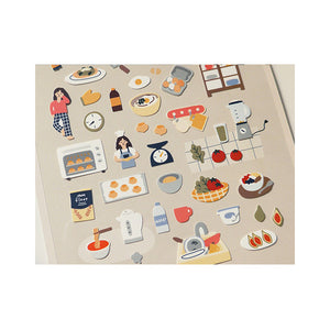 Suatelier Stickers - 1117 Vlog Cooking