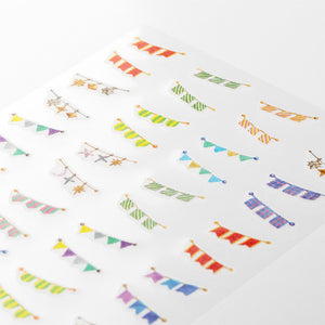 Midori Stickers For Diary Daily records - 82571 Garland