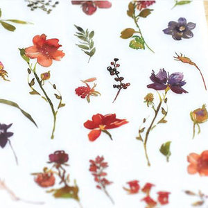 MU Print On Sticker Transfer - 158 - Yangcheng Flower