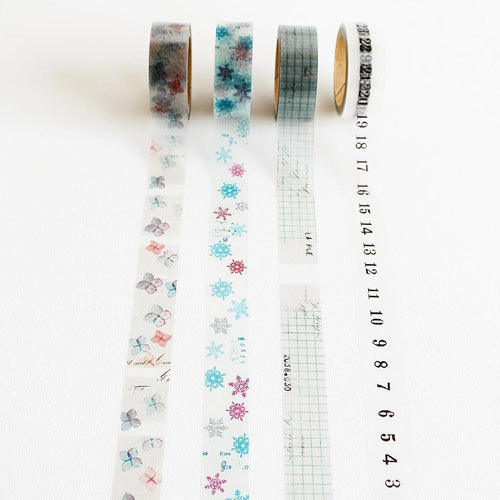 [Yohaku Clear Masking Tape] Moment