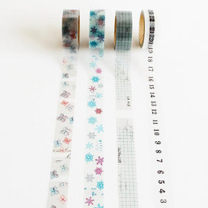 Yohaku Clear Masking Tape - Yukinohana CT-015