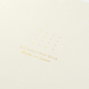 Midori A5 Notebook Color Dot Grid - White