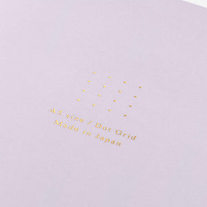 Midori A5 Notebook Color Dot Grid - Purple