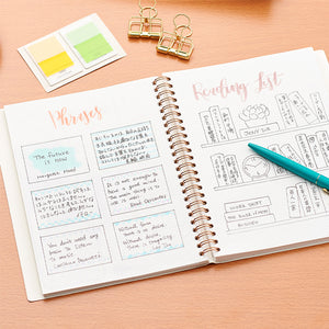 Maruman Septcouleur A6 Notebook - Spicy Coral Pink