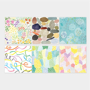 Midori 15cm Origami Paper Pad - Block Motif