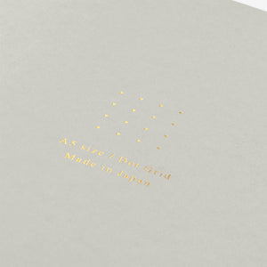 Midori A5 Notebook Color Dot Grid - Gray