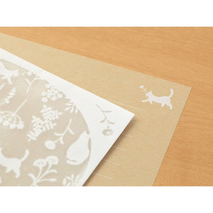 Midori Letter Set - 502 Watermark Cat