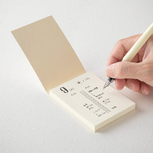 Midori MD Sticky Memo Pad A7 - Dot Grid