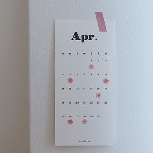 Suatelier Mini Series Stickers - 106 Flower 01