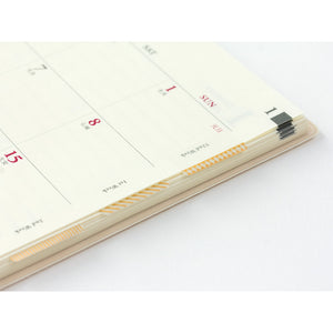 Midori Index Label Chiratto Pattern Gold