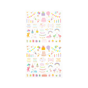 Midori Planner Sticker - 2459 Anniversary Birthday