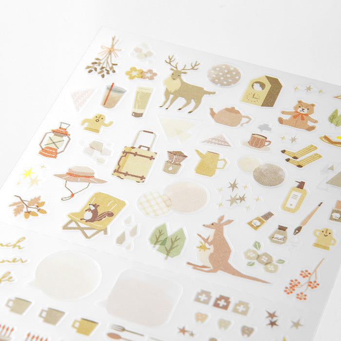 Midori Color Theme Stickers - Beige 82597