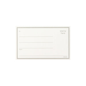 Midori Coffee Break Letter Writing Set - White and Kraft