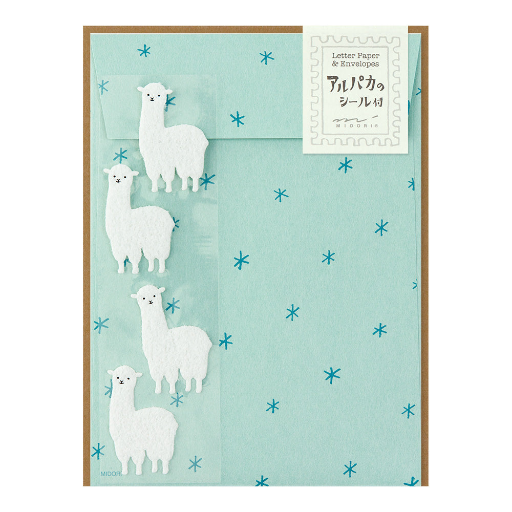 Midori Letter Writing Set -  Letter 636 Alpaca