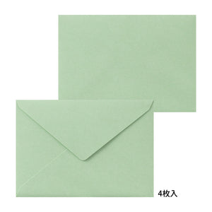 Midori Letter Writing Set -  Letter Set 460 Press Bouquet Red