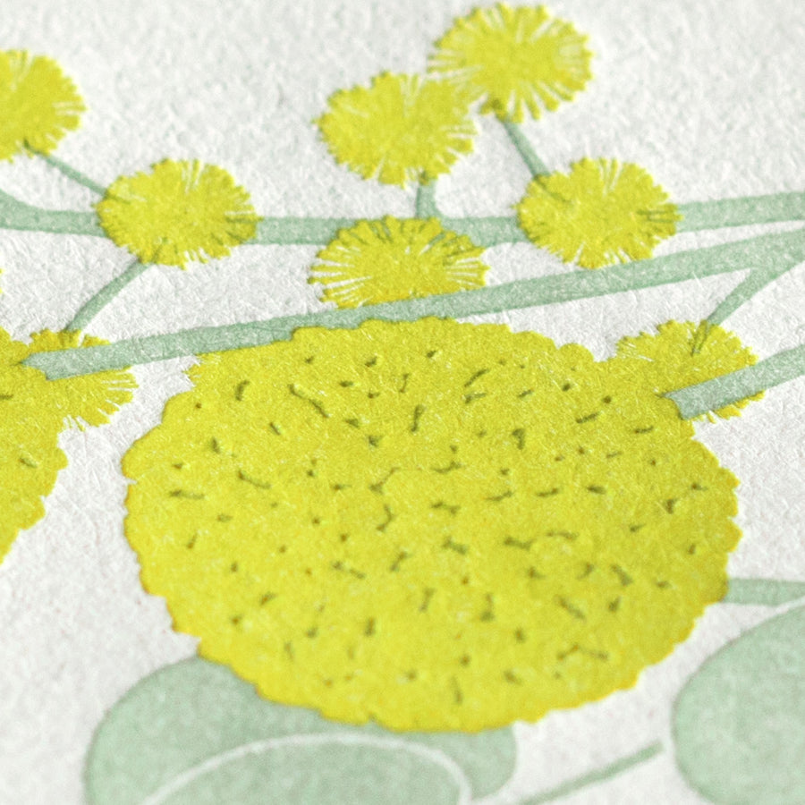 Midori Letter Writing Set -  Letter Set 461 Press Bouquet Yellow
