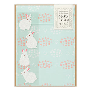 Midori Letter Writing Set -  Letter 636 Rabbit B