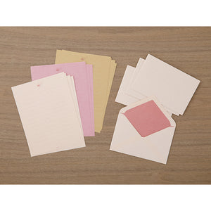 Midori Letter Set 915 Giving Color - Pink
