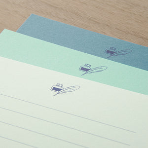 Midori Letter Set 917 Giving Color - Blue
