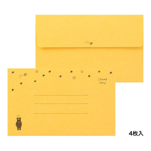Midori Letter Writing Set -  Letter Set Smile Starry Sky