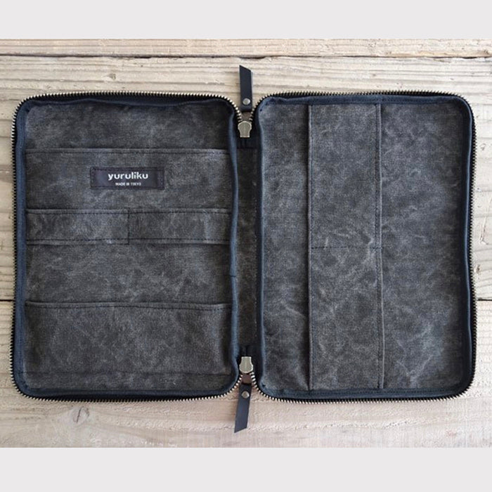 Yuruliku Flat Tool Case A5 - Iron Black
