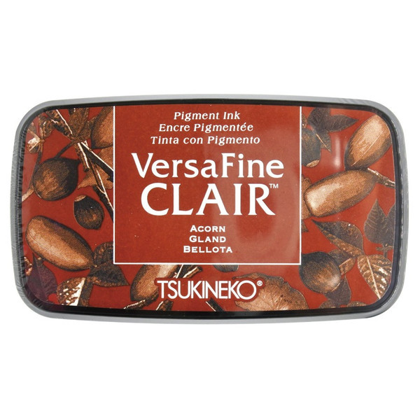 TSUKINEKO - Acorn Brown (453)) Quick-drying Oil-based Pigment Stamp Pad