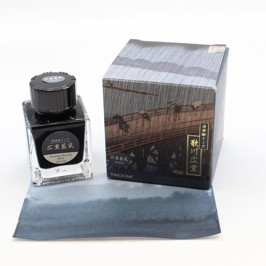 TACCIA Ukiyo-e Fountain Pen Ink 40ml - Hiroshige Ainezu TFPI-WD42-12