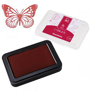 Shachihata Iromoyo Ink Pad - Red/Akane Iro Color - HAC-1-DR