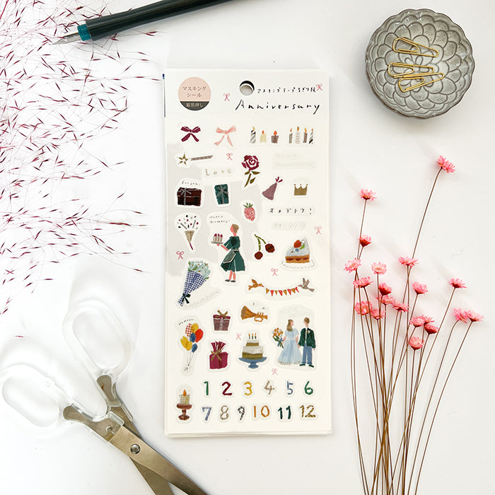 Miki Tamura Sticker Set - Anniversary