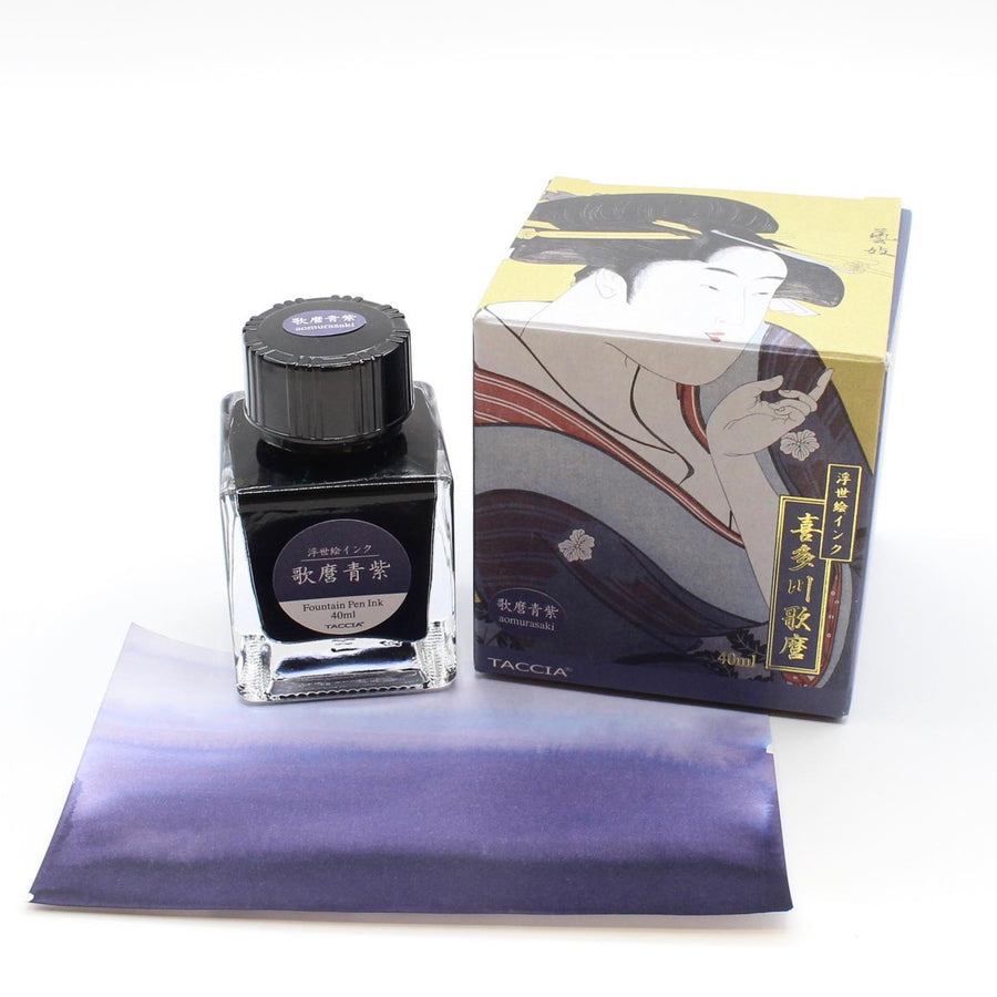 TTACCIA Ukiyo-e Fountain Pen Ink - Utamaro Aomurasaki TFPI-WD42-14