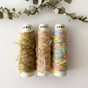Avril Yarn Minicone Russell Ribbon Multi Color C-3942-P
