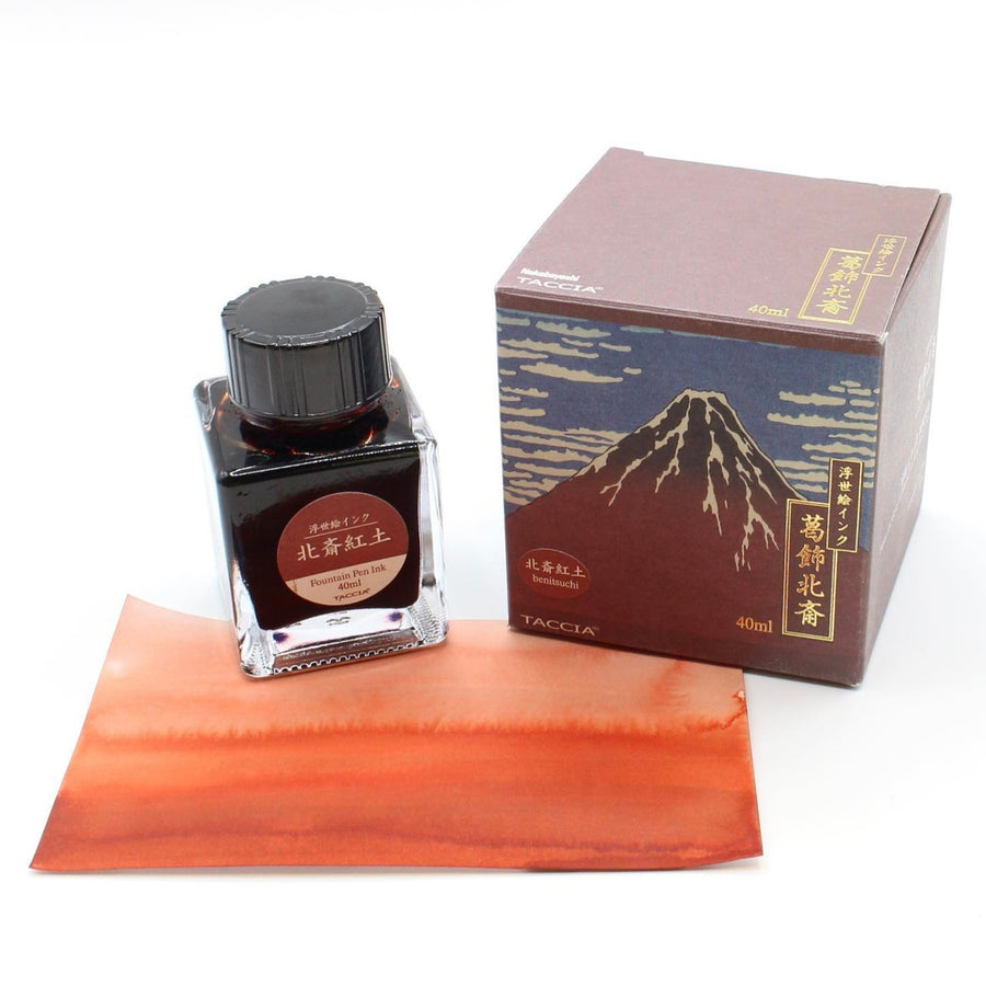 TACCIA Ukiyo-e Fountain Pen Ink - Hokusai Benitsuchi TFPI-WD42-1