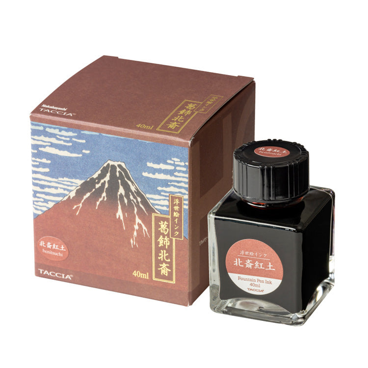 TACCIA Ukiyo-e Fountain Pen Ink - Hokusai Benitsuchi TFPI-WD42-1