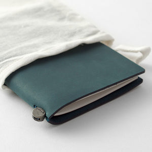 Traveler's Notebook Blue - Passport Size - Leather Journal Notebook Kit