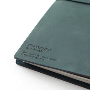 Traveler's Notebook Blue - Regular Size - Leather Journal Notebook Kit