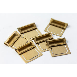 Traveler's Notebook Brass Index Clip