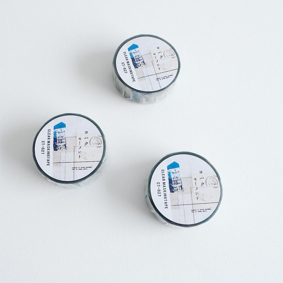 Yohaku Clear Masking Tape - CT-027 Moment