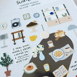 Suatelier Stickers - 1108 Cafe Blue