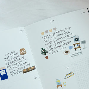 Suatelier Stickers - 1108 Cafe Blue