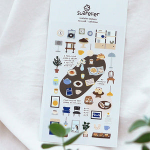 Suatelier Stickers - 1108 Cafe Blue