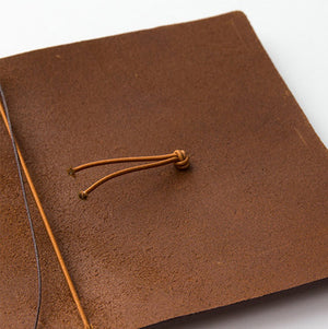 Traveler's Notebook Camel - Passport Size - Leather Journal Notebook Kit