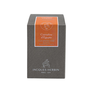 J. Herbin Fountain Pen Ink - 1798 Collection 50 ml Bottle - Carnelian Of Egypt